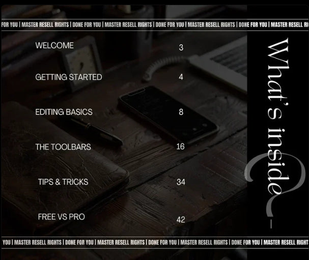  Starter CEO Bundle – 75 Faceless Reels + 300 Luxury Photos + Canva Guide